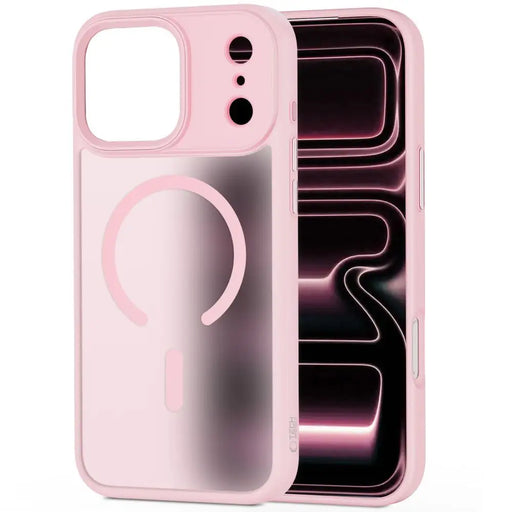 Калъф Tech-Protect MagMat MagSafe за iPhone 17 Pro - розов