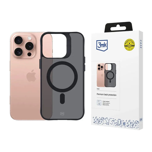 Калъф 3mk Smoke MagCase с MagSafe за iPhone 16 Pro