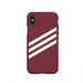 Калъф Adidas OR Molded PU Suede за iPhone X / XS - бордо