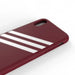 Калъф Adidas OR Molded PU Suede за iPhone X / XS - бордо