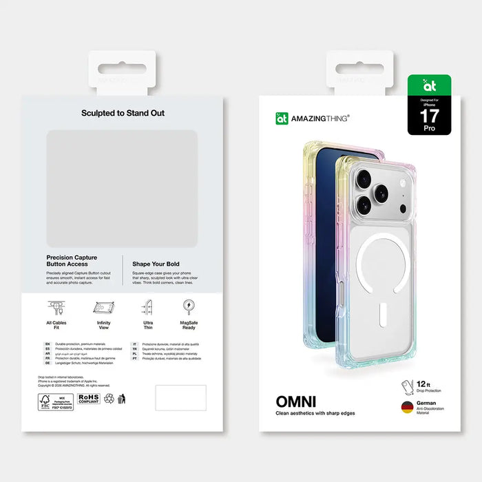 Калъф AmazingThing Omni за iPhone 17 Pro съвместим