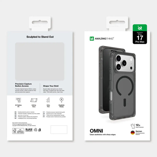 Калъф AmazingThing Omni за iPhone 17 Pro Max съвместим