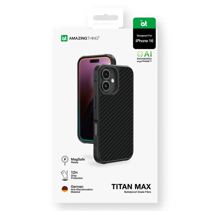 Калъф AmazingThing Titan Max с 1500D арамидни влакна