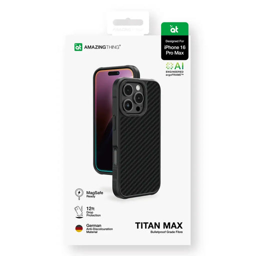 Калъф AmazingThing Titan Max с 1500D арамидни влакна