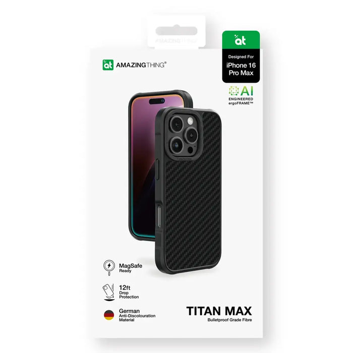 Калъф AmazingThing Titan Max с 1500D арамидни влакна