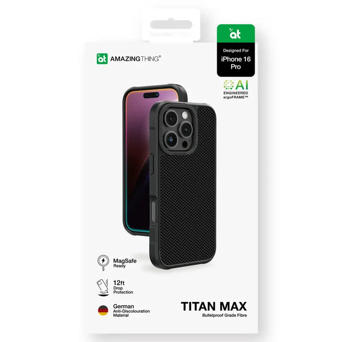 Калъф AmazingThing Titan Max с 600D арамидни влакна