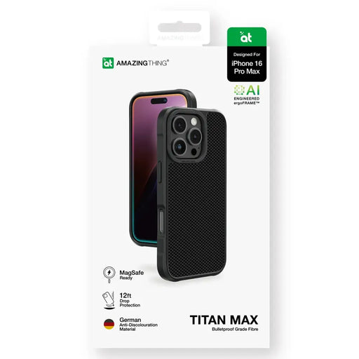 Калъф AmazingThing Titan Max с 600D арамидни влакна
