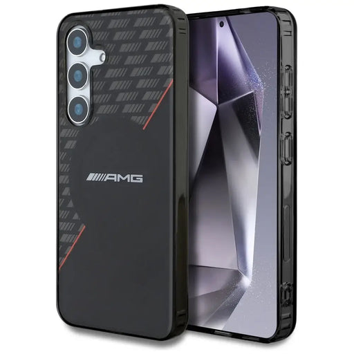 Калъф AMG Double Layer Rhombs MagSafe за Samsung Galaxy S25