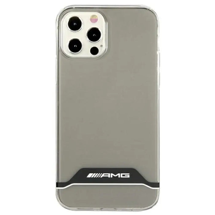 Калъф AMG Electroplate Black&White за iPhone 12 / 12 Pro