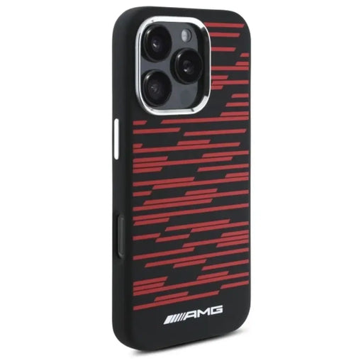 Калъф AMG Silicone Graphics MagSafe за iPhone 16 Pro Max