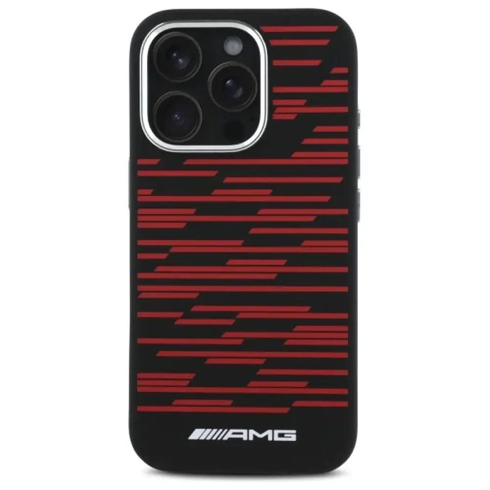 Калъф AMG Silicone Graphics MagSafe за iPhone 16 Pro Max