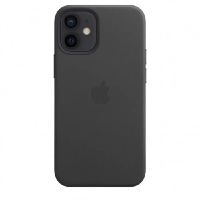Калъф Apple iPhone 12 mini Leather Case Black mhka3