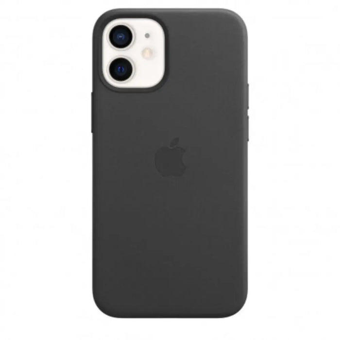Калъф Apple iPhone 12 mini Leather Case Black mhka3
