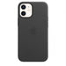 Калъф Apple iPhone 12 mini Leather Case Black mhka3