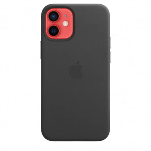 Калъф Apple iPhone 12 mini Leather Case Black mhka3