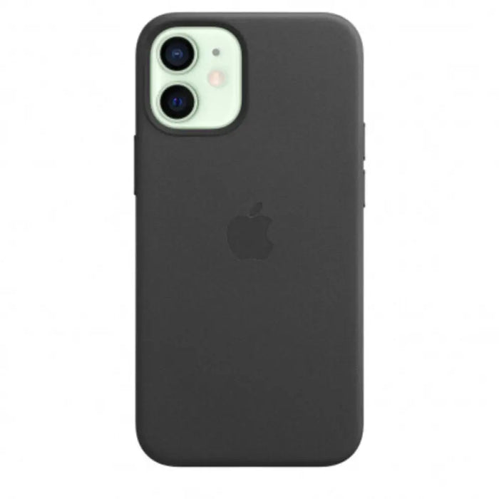Калъф Apple iPhone 12 mini Leather Case Black mhka3