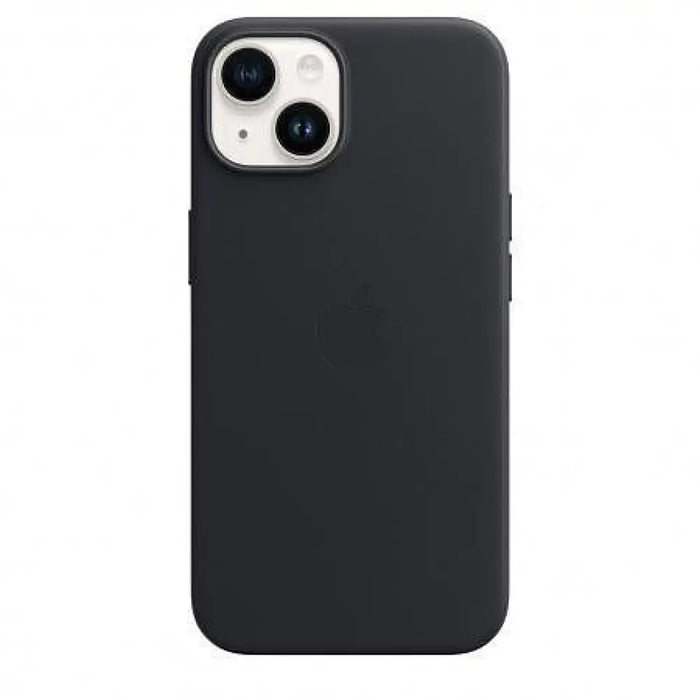 Калъф Apple iPhone 14 Leather Midnight mpp43