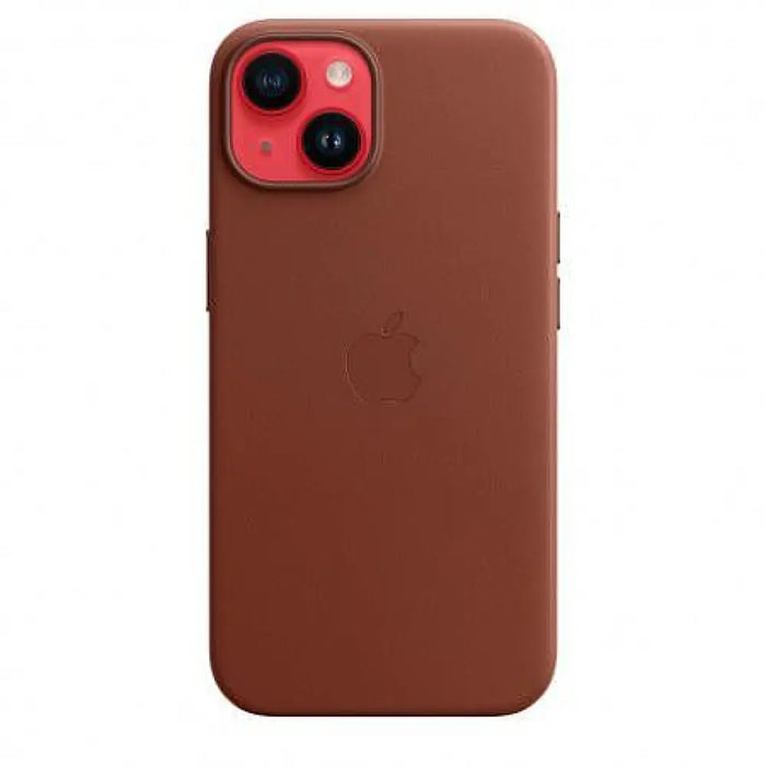 Калъф Apple iPhone 14 Leather Umber mpp73