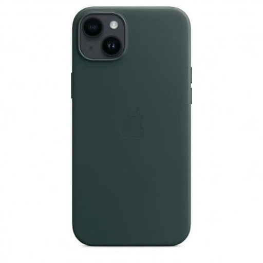 Калъф Apple iPhone 14 Plus Leather Forest Green mppa3