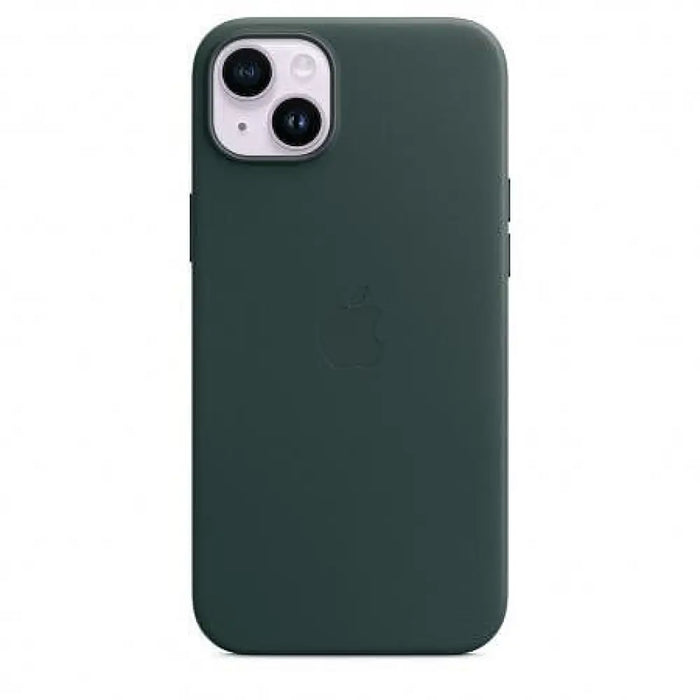 Калъф Apple iPhone 14 Plus Leather Forest Green mppa3