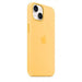 Калъф Apple iPhone 14 Silicone Sunglow mpt23
