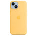 Калъф Apple iPhone 14 Silicone Sunglow mpt23