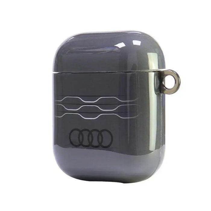 Калъф Audi IML Geometric Pattern за AirPods 1 / 2 - сив