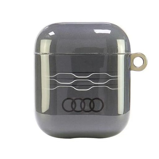 Калъф Audi IML Geometric Pattern за AirPods 1 / 2 - сив