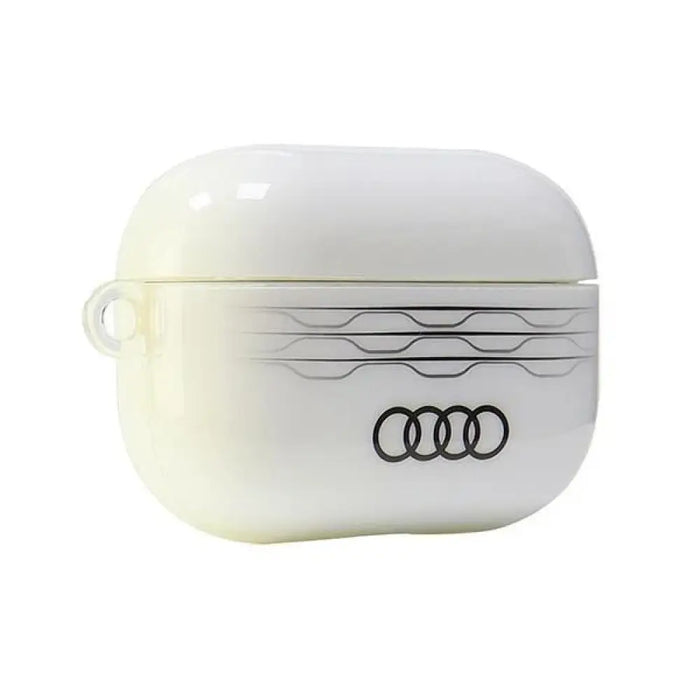 Калъф Audi IML Geometric Pattern за AirPods Pro 2 - бял