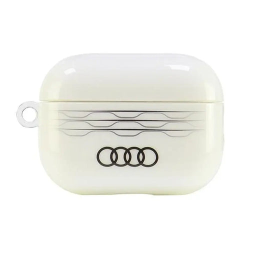 Калъф Audi IML Geometric Pattern за AirPods Pro 2 - бял