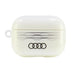 Калъф Audi IML Geometric Pattern за AirPods Pro 2 - бял