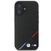 Калъф BMW M Carbon Tricolor Line MagSafe iPhone 16 - черен