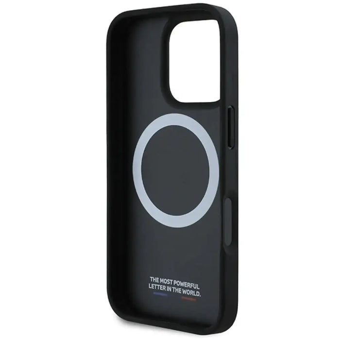 Калъф BMW M Carbon Tricolor Line MagSafe за iPhone 16 Pro