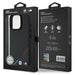 Калъф BMW M Carbon Tricolor Line MagSafe за iPhone 16 Pro