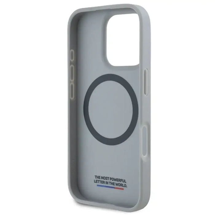 Калъф BMW M Carbon Tricolor Line MagSafe за iPhone 16 Pro