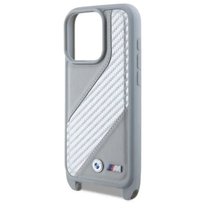 Калъф BMW M Edition Carbon Stripe & Strap iPhone 16 Pro Max