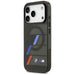 Калъф BMW M IML Metal Buttons Tricolor Lines MagSafe