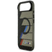 Калъф BMW M IML Metal Buttons Tricolor Lines MagSafe