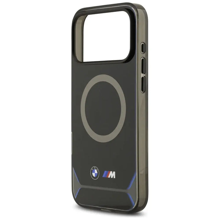 Калъф BMW M IML с метални копчета и лого MagSafe за iPhone