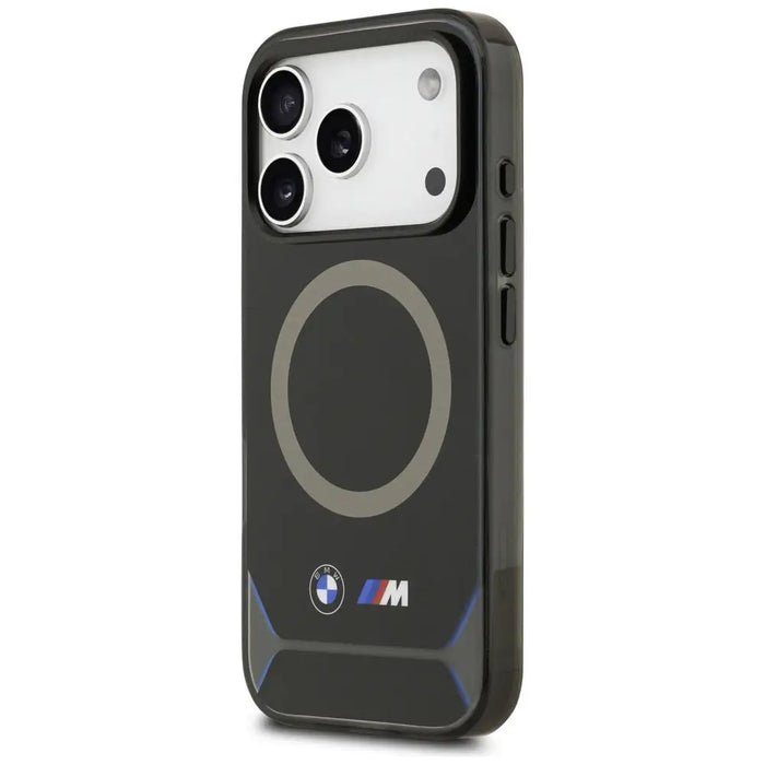 Калъф BMW M IML с метални копчета и лого MagSafe за iPhone