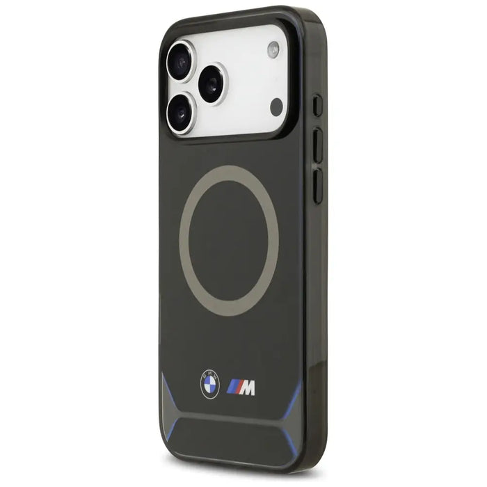 Калъф BMW M IML с метални копчета и лого MagSafe за iPhone