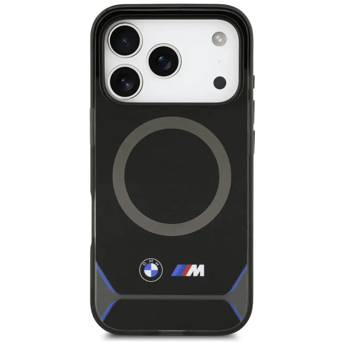 Калъф BMW M IML с метални копчета и лого MagSafe за iPhone