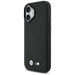 Калъф BMW M Quilted Logo MagSafe iPhone 17 - черен