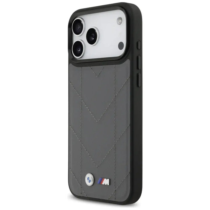 Калъф BMW M Quilted Logo MagSafe за iPhone 17 Pro Max