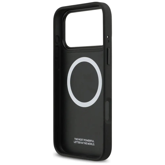 Калъф BMW M Quilted Logo MagSafe за iPhone 17 Pro Max