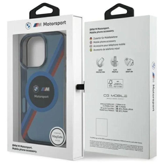 Калъф BMW Motosport IML Circle MagSafe за iPhone 16 Pro