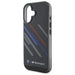 Калъф BMW Motosport IML Random Stripes iPhone 16 - черен