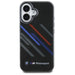 Калъф BMW Motosport IML Random Stripes iPhone 16 - черен