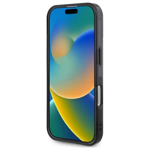 Калъф BMW Motosport IML Random Stripes iPhone 16 Plus - сив