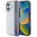 Калъф BMW Motosport IML Vertical Stripe iPhone 16 Plus - сив